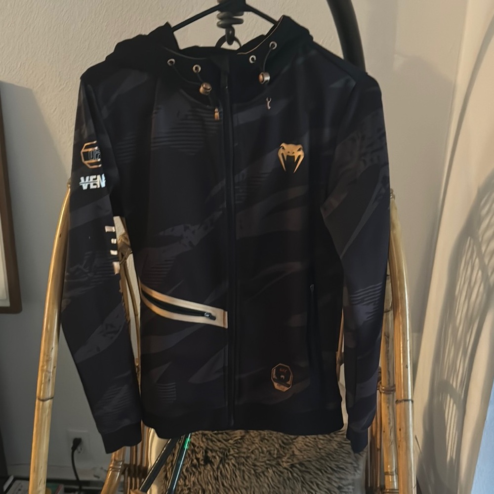 Black Hooded Jacket